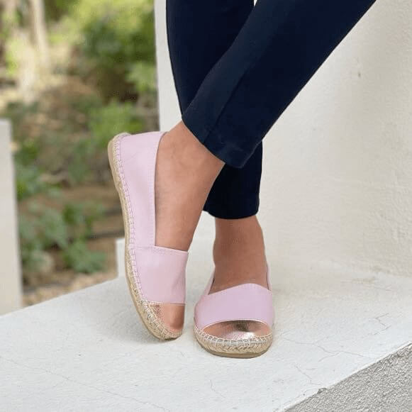 Espadrillas classiche color rosa cipria