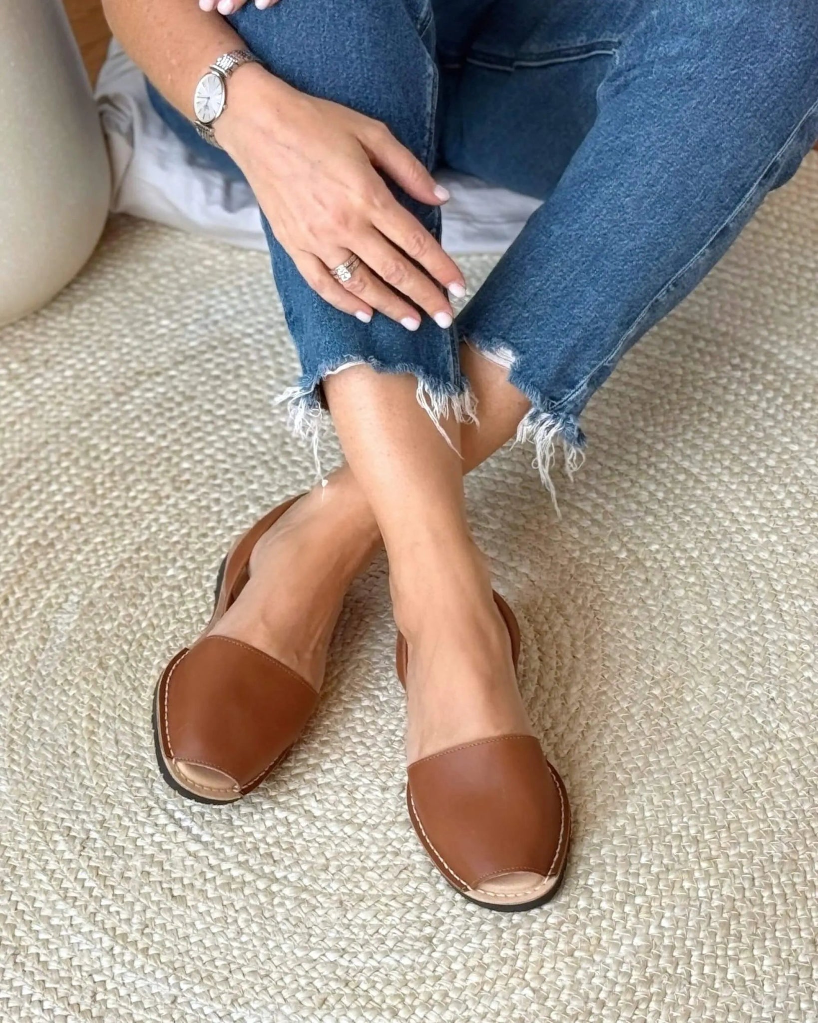 Luxe Avarca in cioccolato